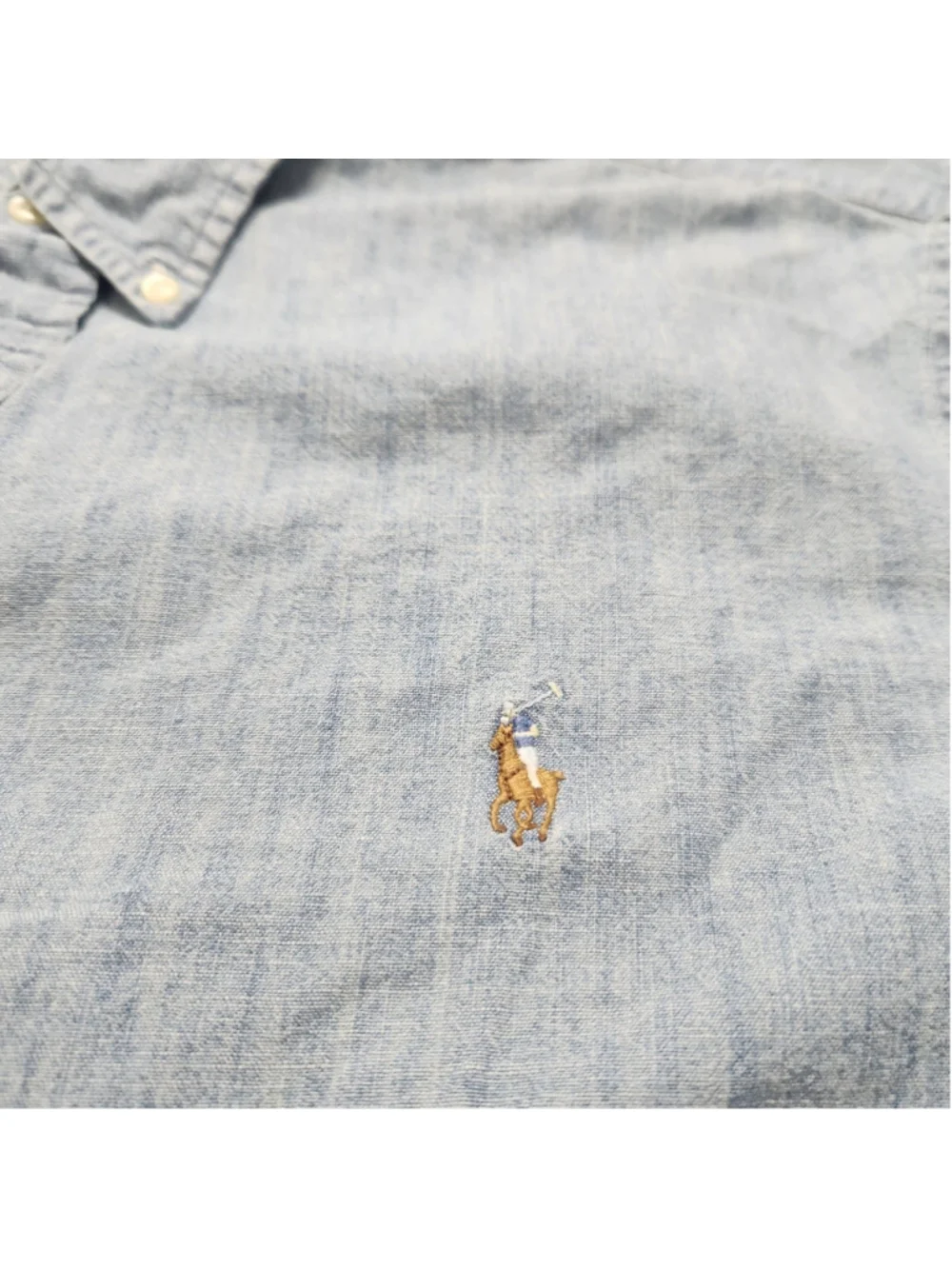 Vintage Polo Ralph Lauren Shirt Blue Men's XXL